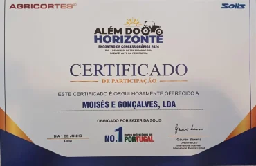 concessionários de tratores Solis Moisés & Gonçalves